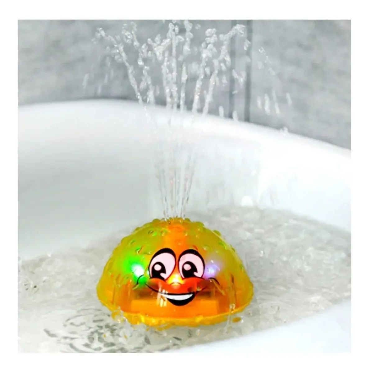 Domo Lanza Agua Con Luz - Juego De Baño - Water Spray Magnific Bath