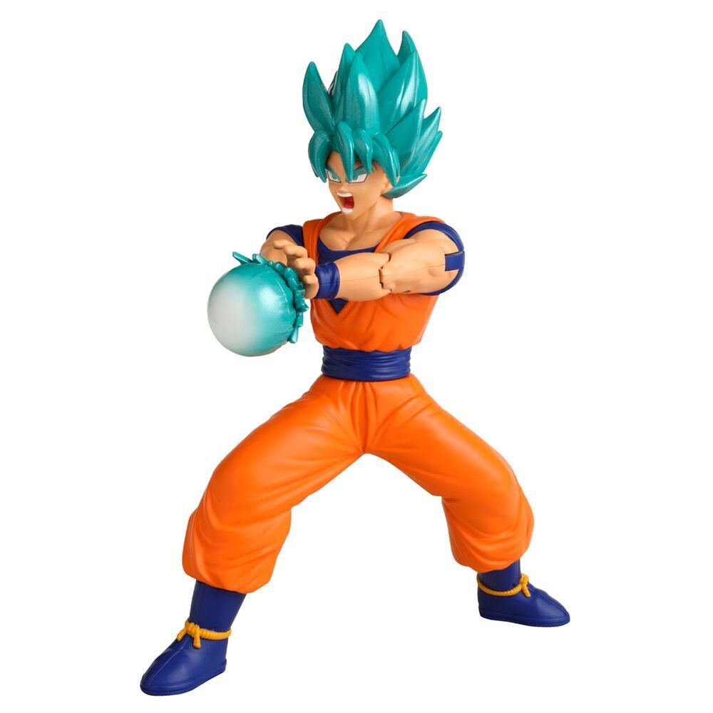 Muñeco Articulado Super Saiyan Blue Goku - Attack Collection