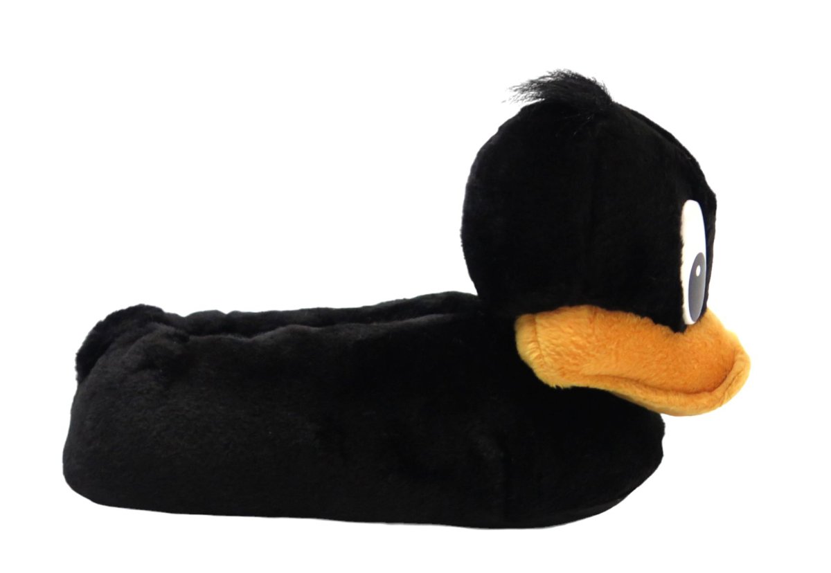 Pantufla Peluche Personaje Pato Lucas con base antideslizante