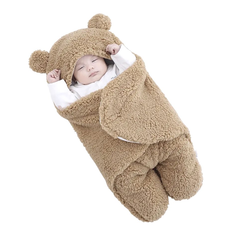 Saco de dormir Porta Enfant Manta Corderito e Interior Algodón Térmico