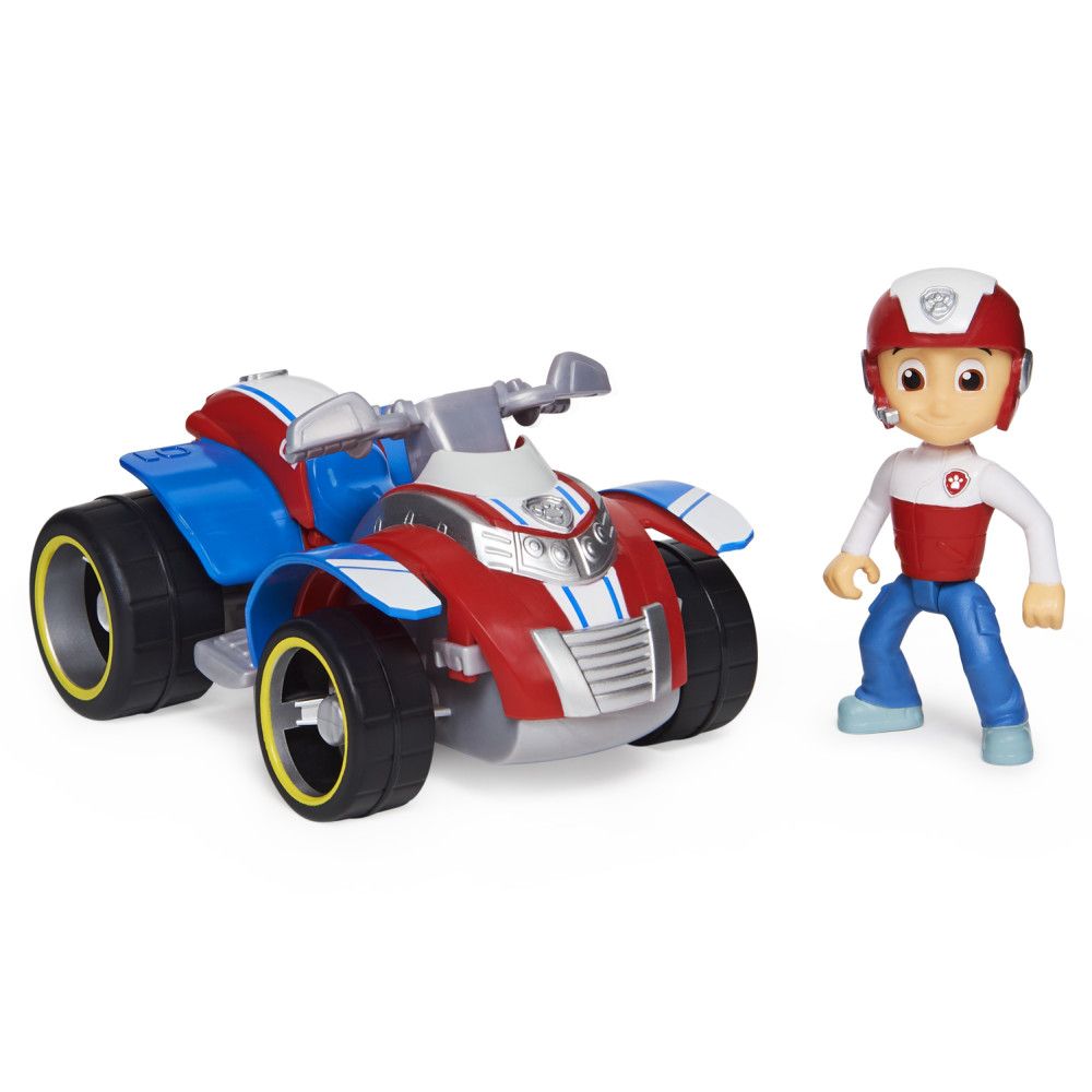 Paw Patrol Muñeco Ryder Con Vehiculo - Figura