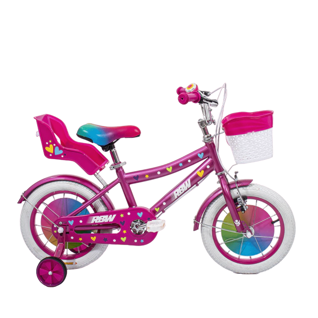 Bicicleta Rodado 14 Con Canasto