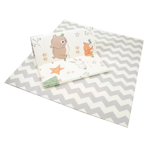 Alfombra Antigolpes Plegable Infantil Reversible 180Cm X 160Cm