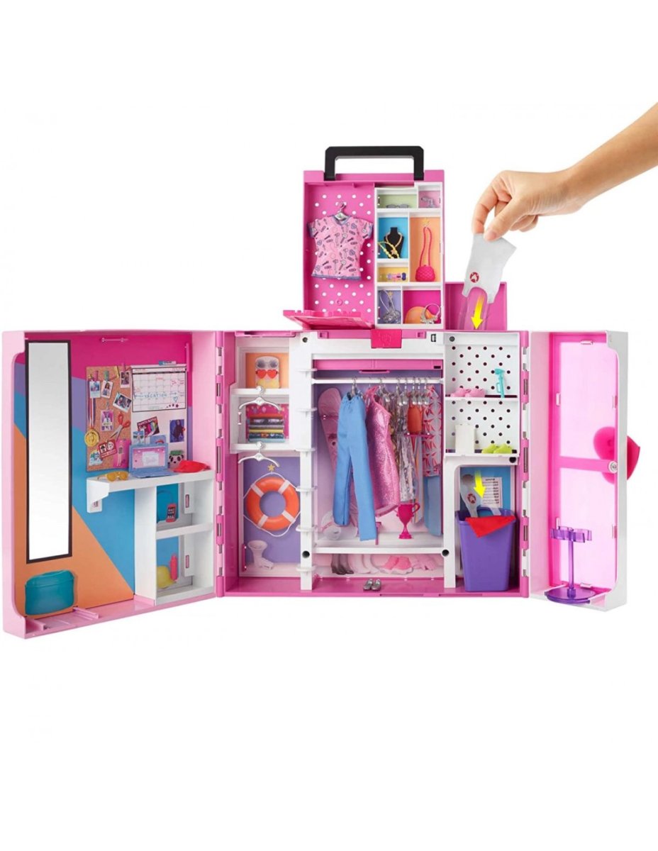 Barbie Dream Closet - Set De Juego - Closet De Ensueño - Incluye Muñeca