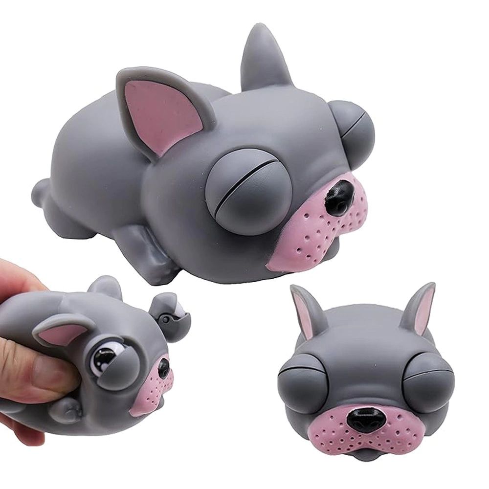 Squishy Perrito Bulldog Ojos Saltones Shaky Friends
