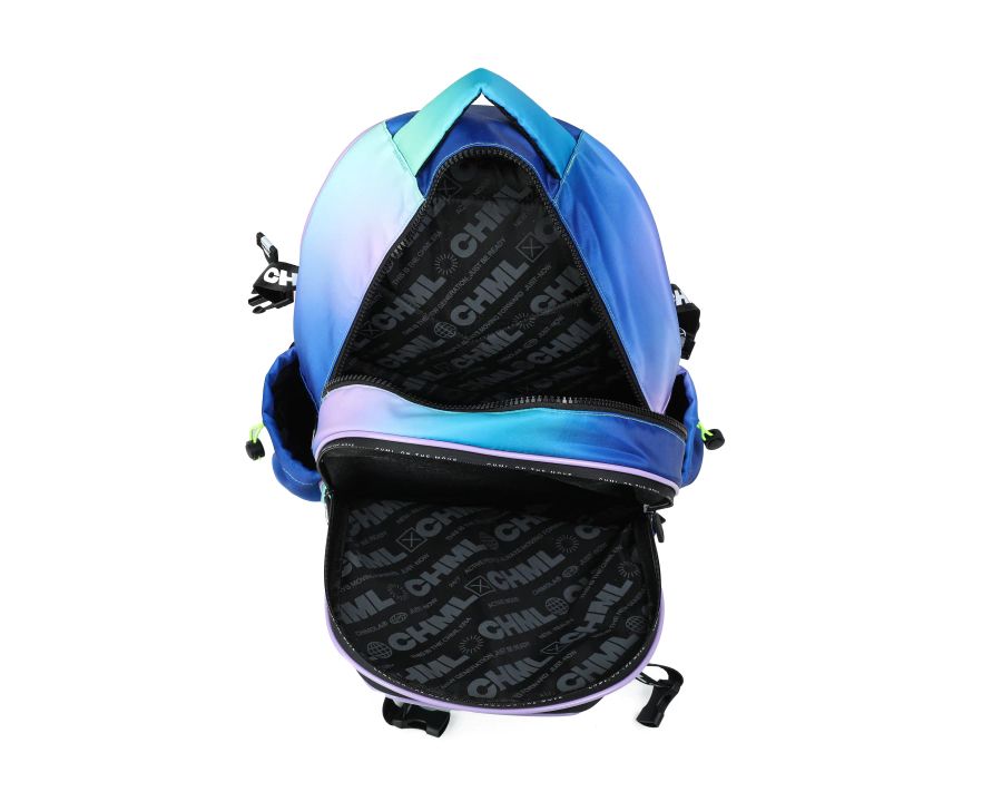 Mochila De Espalda Gradient Blue Degrade - 18 Pulgadas