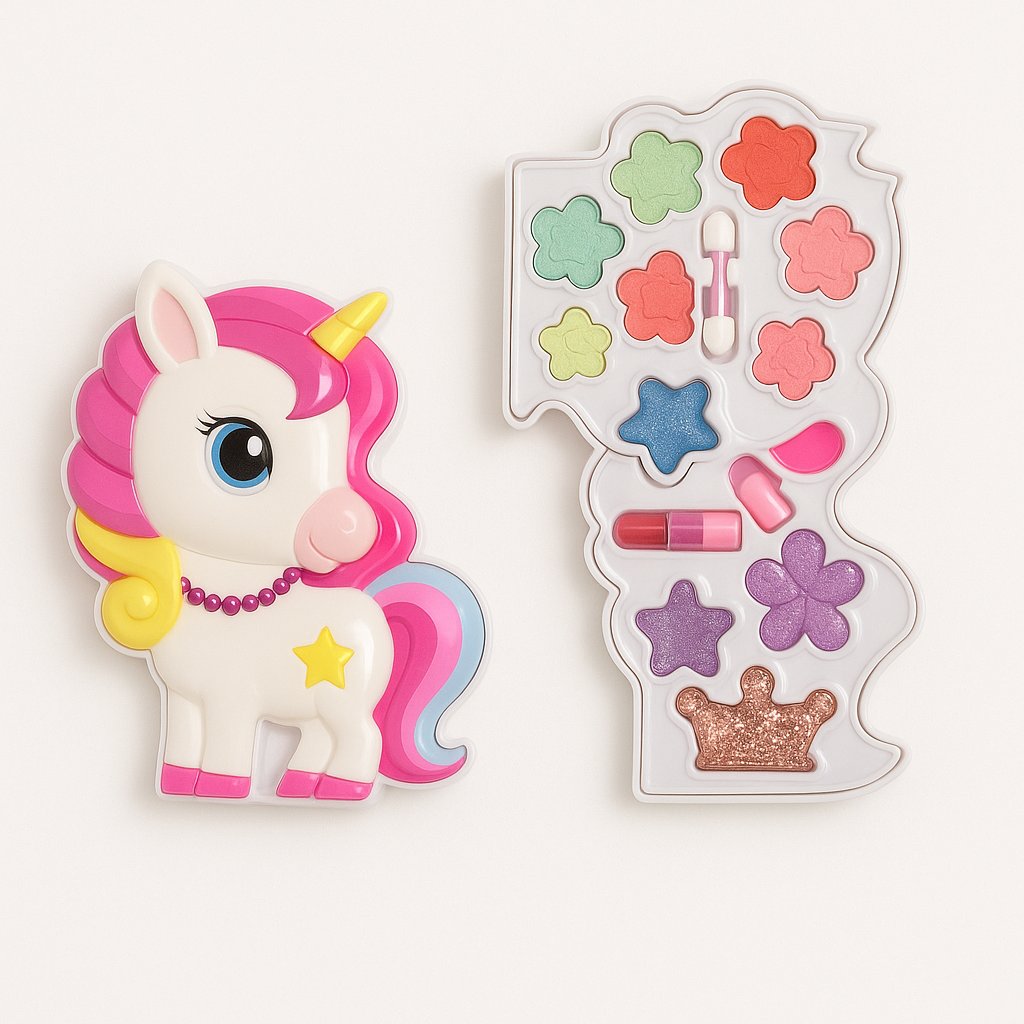 Set De Maquillaje Unicornio - 2 Niveles