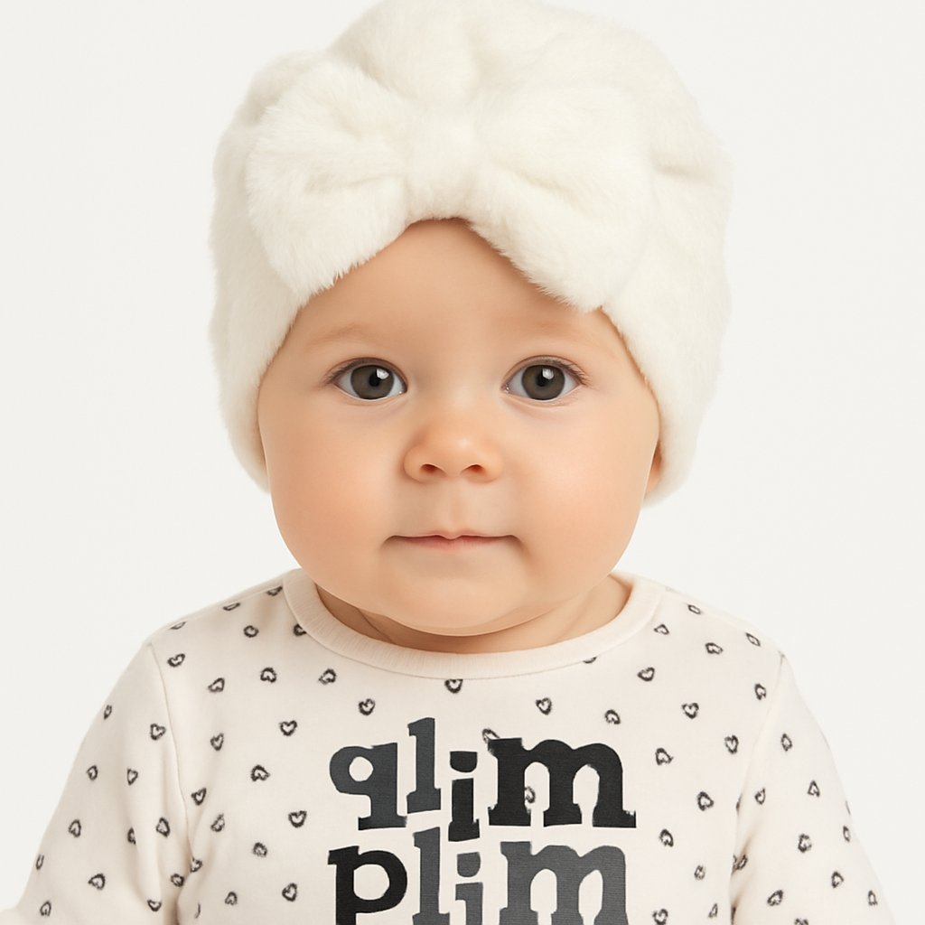 Gorro Turbante Con Moño Piel