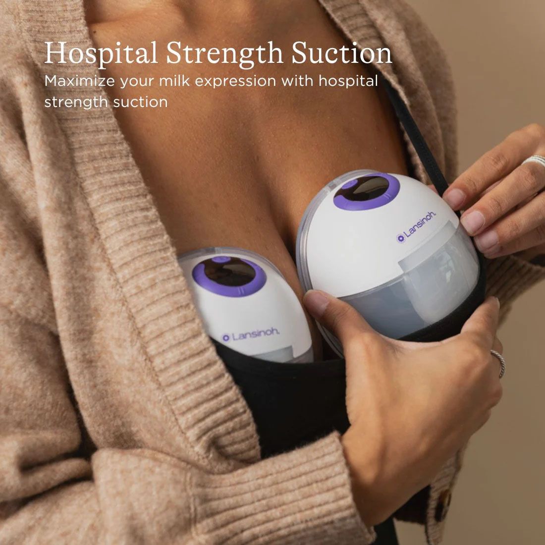 Sacaleche Extractor Electrico Portatil Manos Libre - Discreet Duo Wearable Pump