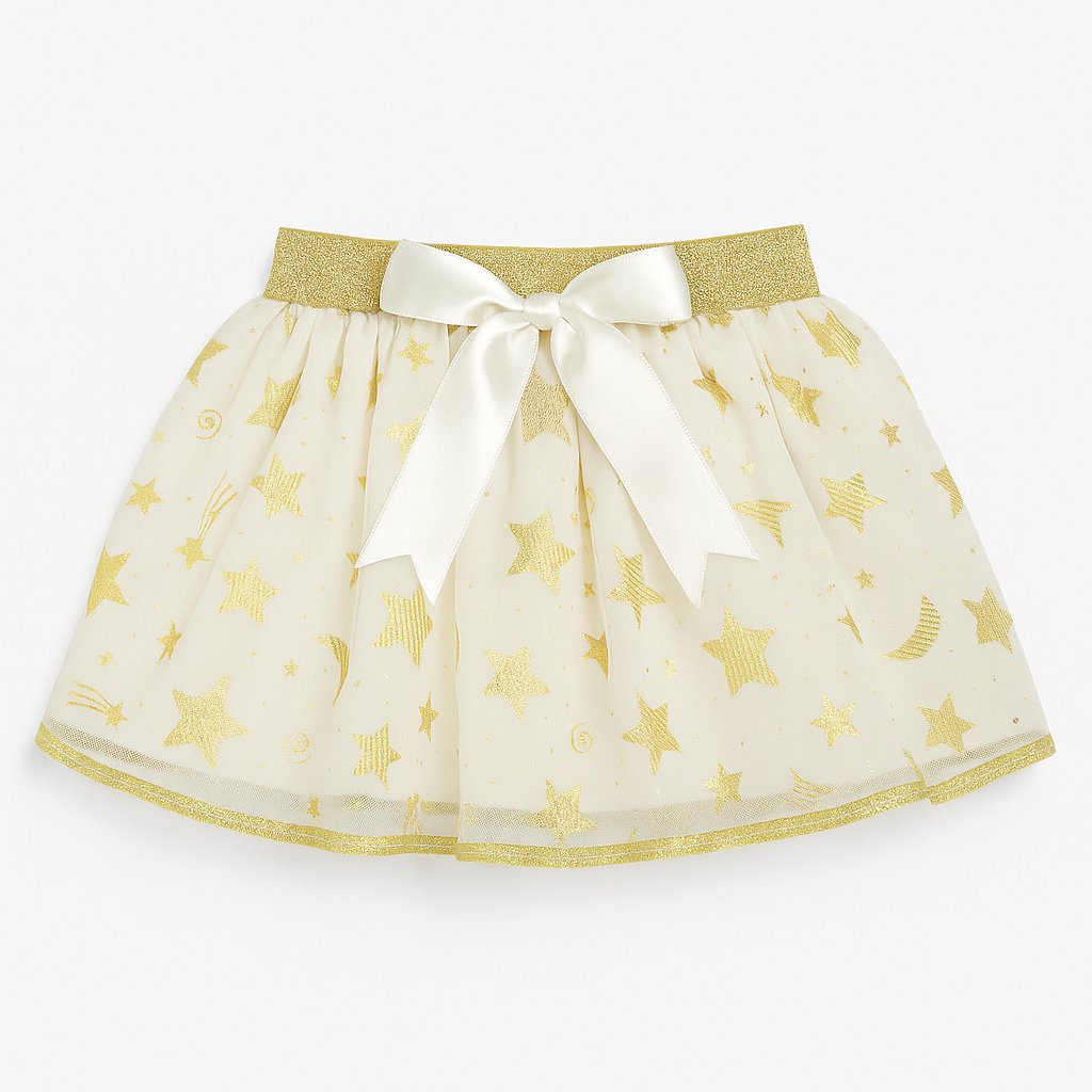 Tutu Doble Capa  Liso Glitter Con Elástico