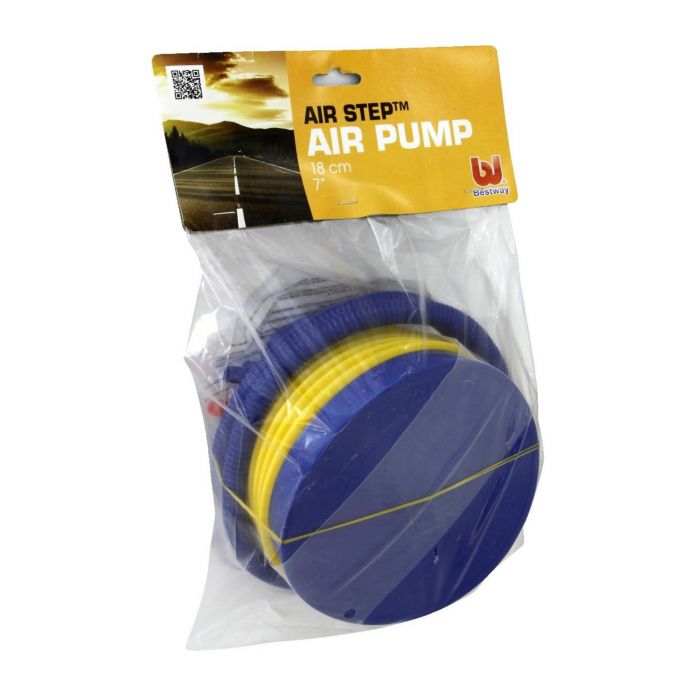 Inflador de Fuelle amarillo y azul Grande