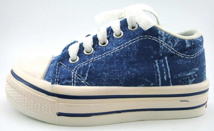 Zapatilla Medio Basket Lona Cordon
