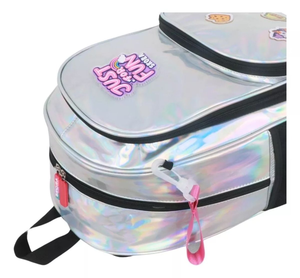 Mochila Escolar Espalda Holográfica 17 Pulgadas