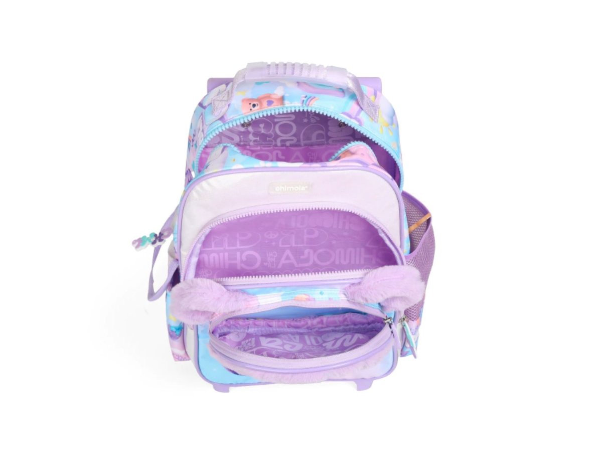 Mochila Con Carro Jardin Bear Oso - Con Textura