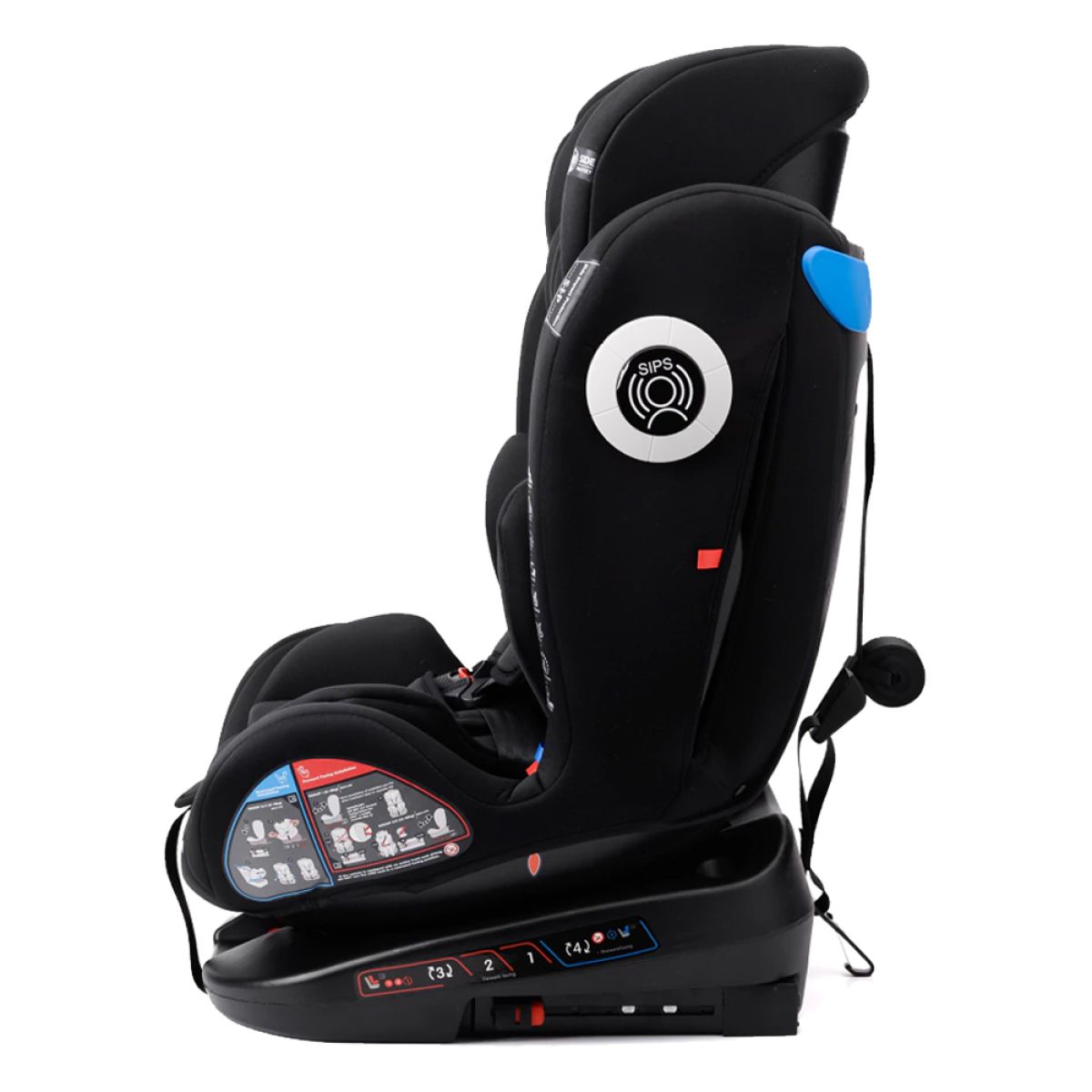 Amadeo Butaca Infantil Para Auto Giratorio 360 Con Isofix De 0 A 36 Kg.