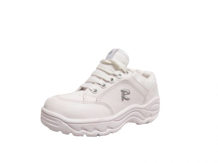 Zapatilla Cuerina Cordon  base alta