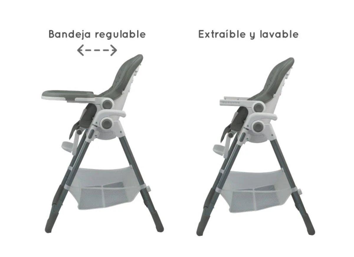 Silla De Comer Con Alturas Y Reclinado Snack