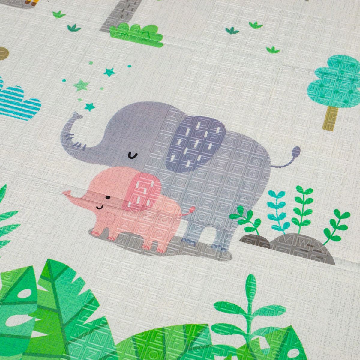 Alfombra Antigolpes Plegable Infantil Reversible 180 Cm X 120 Cm X 0.8 Cm