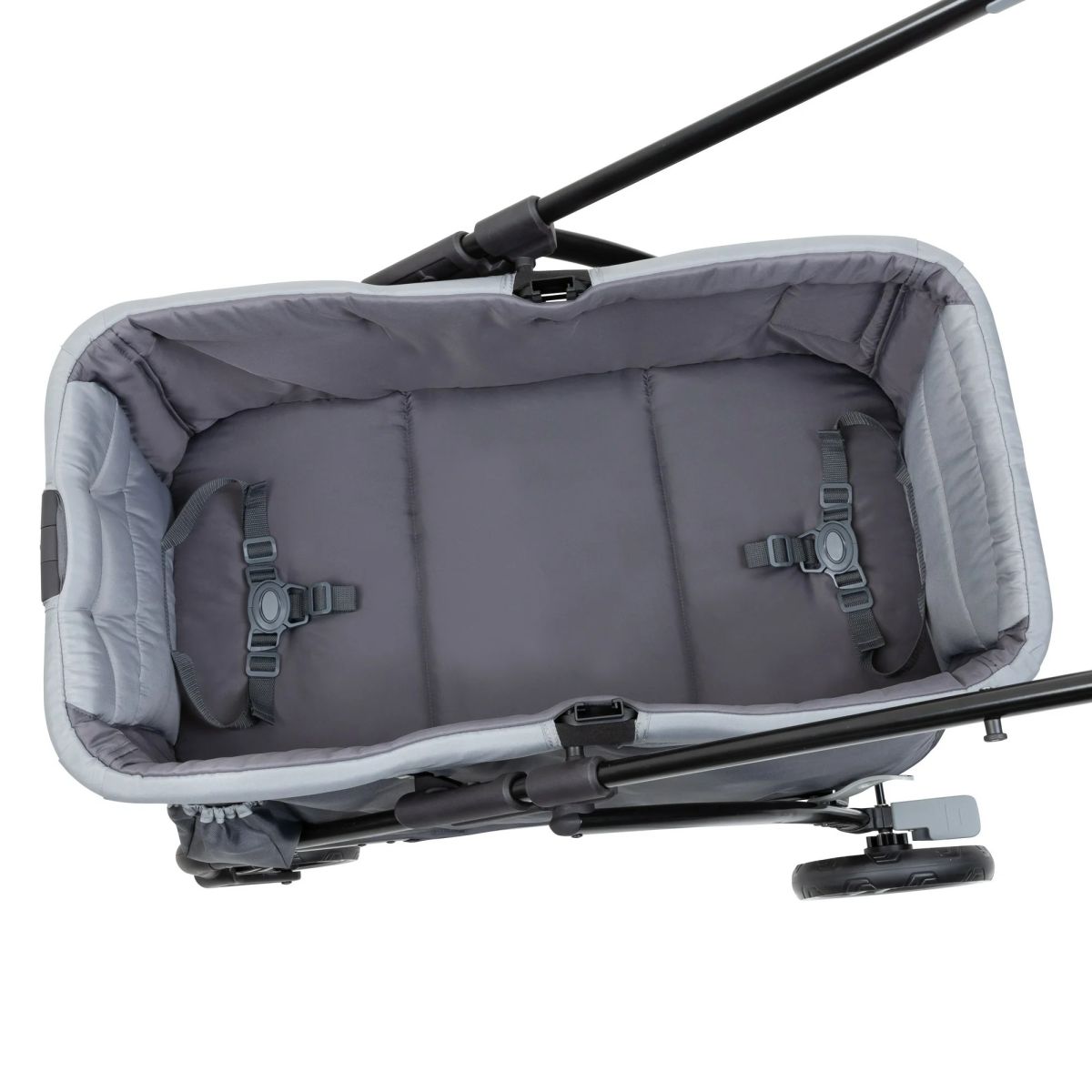 Expedition - Cochecito Wagon con 2 Respaldos y 2 Arnes de 5 puntos - Carrito Vagón - Cochecito Doble