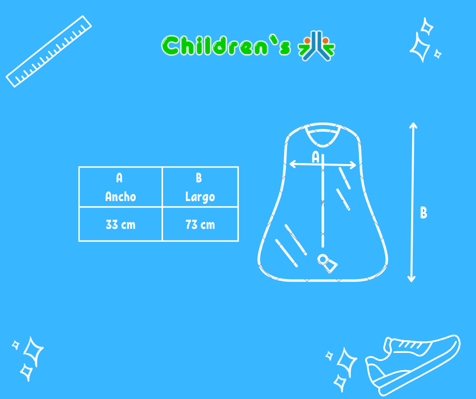 Tabla de talles — Saco De Dormir Polar Estampado