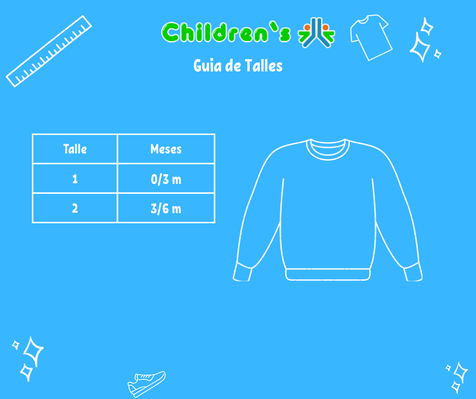 Tabla de talles — Buzo Polar con Bolsillo