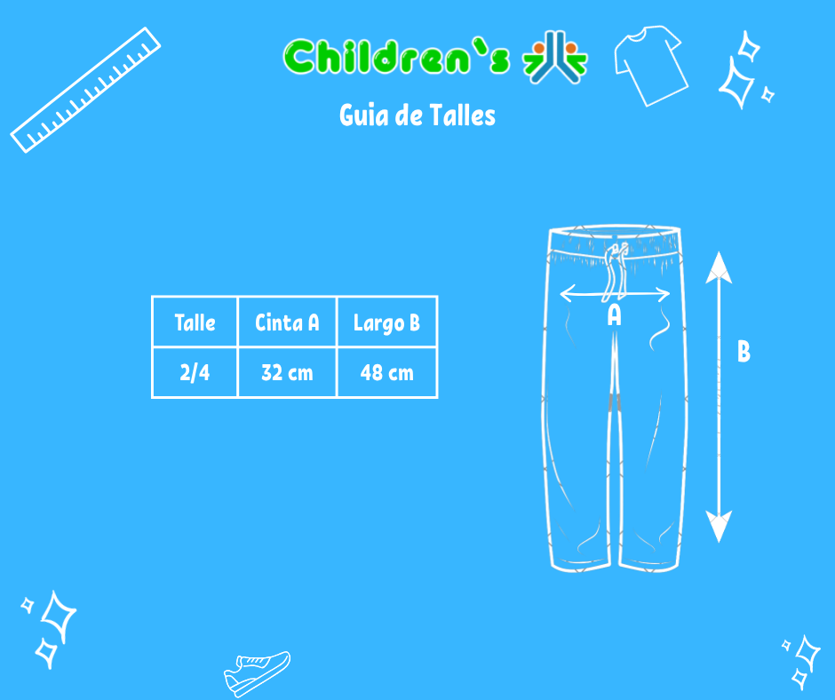 Tabla de talles — Pantalon Nieve Termico Microfibra Interior polar (Con Wata)