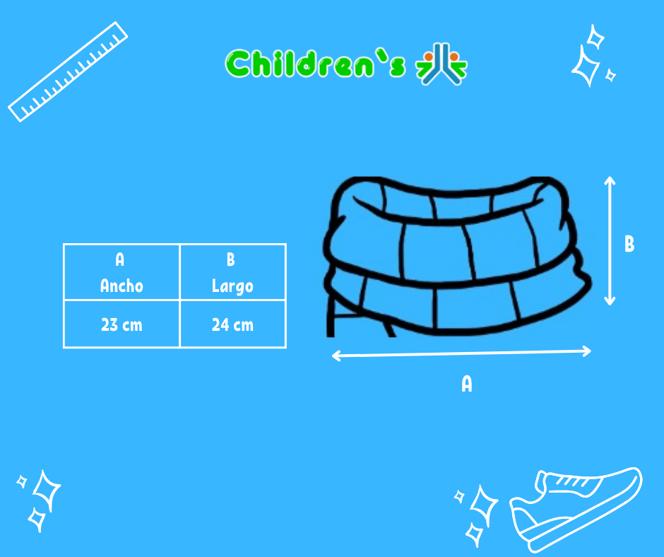 Tabla de talles — Cuello Piel Liso N°2