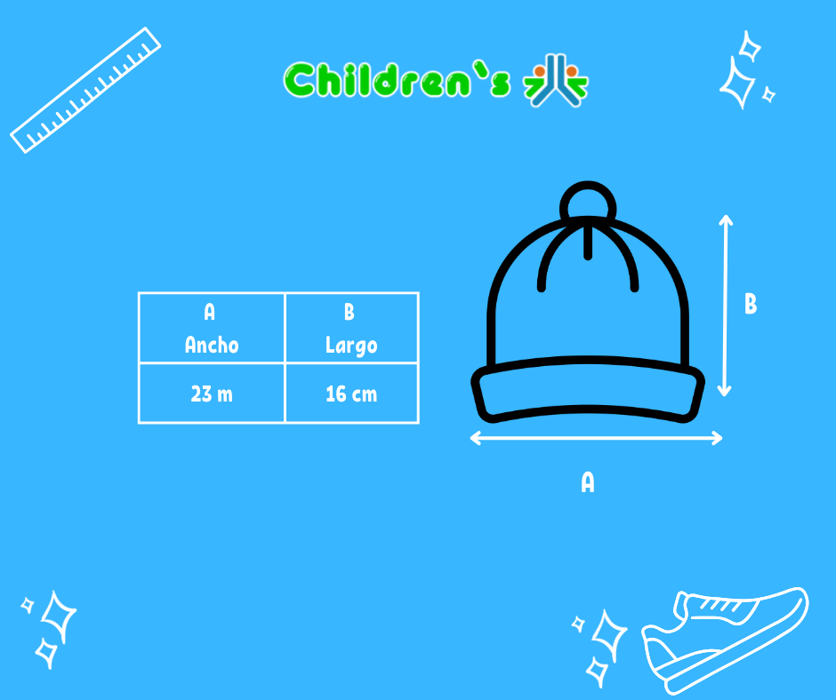 Tabla de talles — Gorro con Orejas Piel